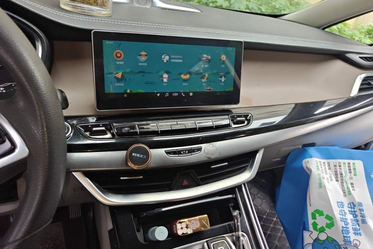 Used Geely Auto Jiajie 2019 1.8TD Automatic Enjoyment Model Audio And AC Panel