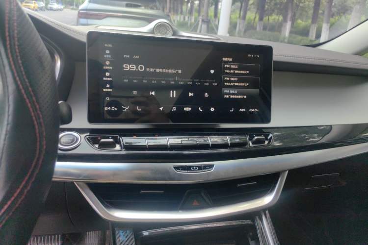 Used Geely Auto Jiajie 2019 1.5TD MHEV DCT Deluxe Edition Audio And AC Panel