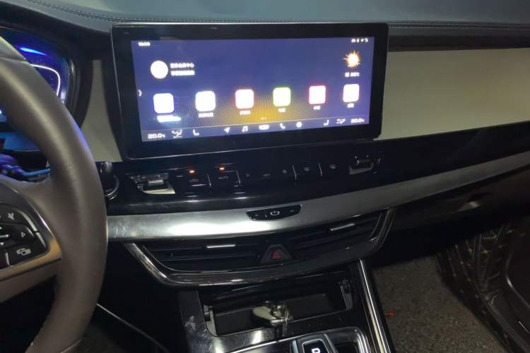 Used Geely Auto Jiajie 2019 1.5TD MHEV DCT Deluxe Edition Audio And AC Panel