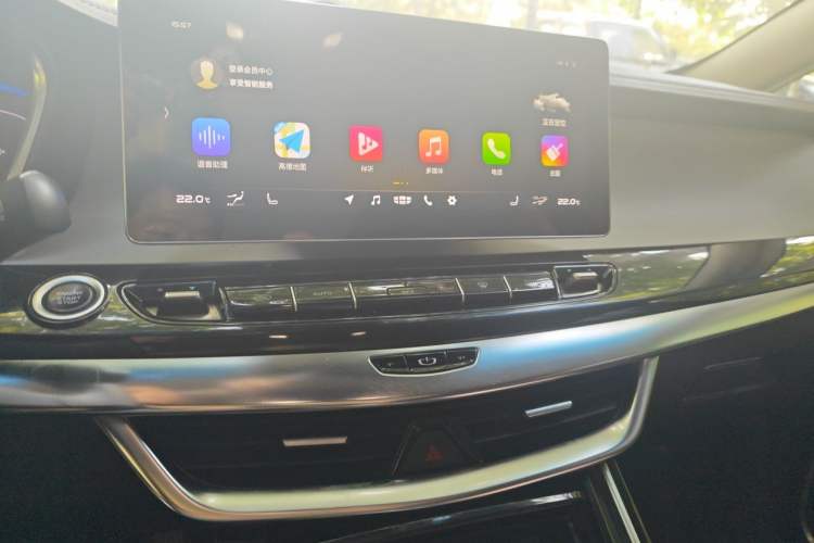 Used Geely Auto Jiajie 2019 1.5TD MHEV DCT Yaoxiang Edition Audio And AC Panel