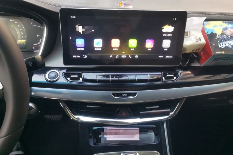 Used Geely Auto Jiajie 2019 1.5TD MHEV DCT Luxury Edition Audio And AC Panel