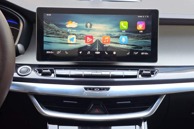 Used Geely Auto Jiajie 2019 1.5TD MHEV DCT Deluxe Edition Audio And AC Panel