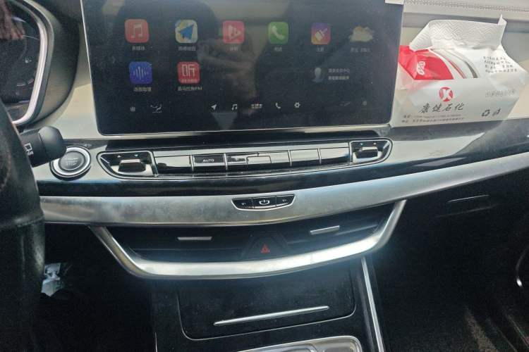 Used Geely Auto Jiajie 2019 1.5TD MHEV DCT Luxury Edition Audio And AC Panel