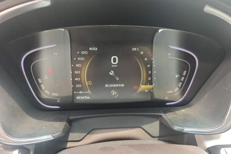 Used Geely Auto Jiajie 2019 1.5TD MHEV DCT Luxury Edition Instrument Cluster