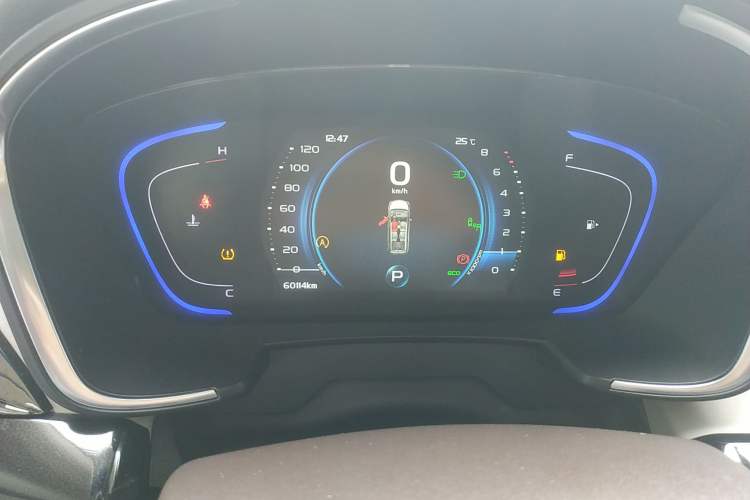 Used Geely Auto Jiajie 2019 1.5TD MHEV DCT Deluxe Edition Odometer Close Up