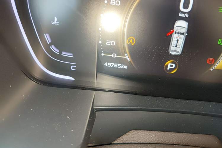 Used Geely Auto Jiajie 2019 1.5TD MHEV DCT Deluxe Edition Odometer Close Up