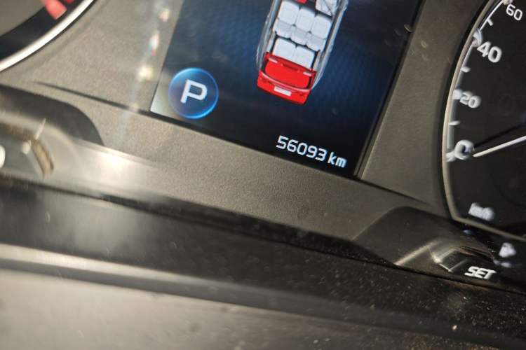 Used Geely Auto Jiajie 2019 1.8TD Automatic Enjoyment Model Odometer Close Up