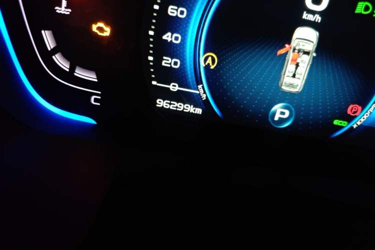 Used Geely Auto Jiajie 2019 1.5TD MHEV DCT Luxury Edition Odometer Close Up