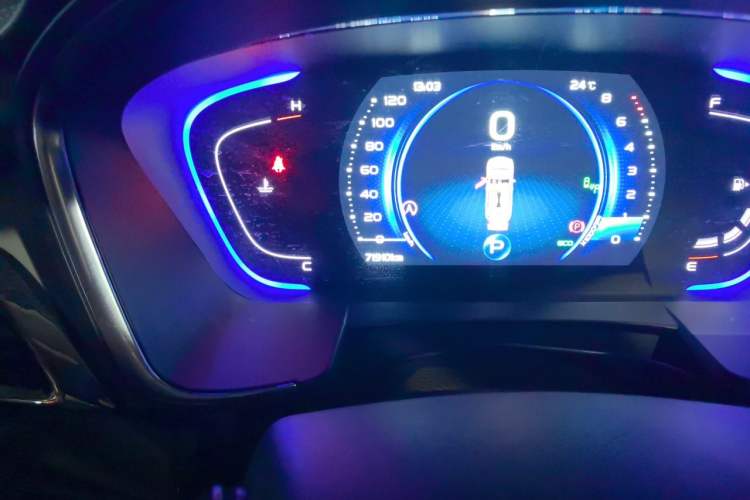 Used Geely Auto Jiajie 2019 1.5TD MHEV DCT Deluxe Edition Odometer Close Up