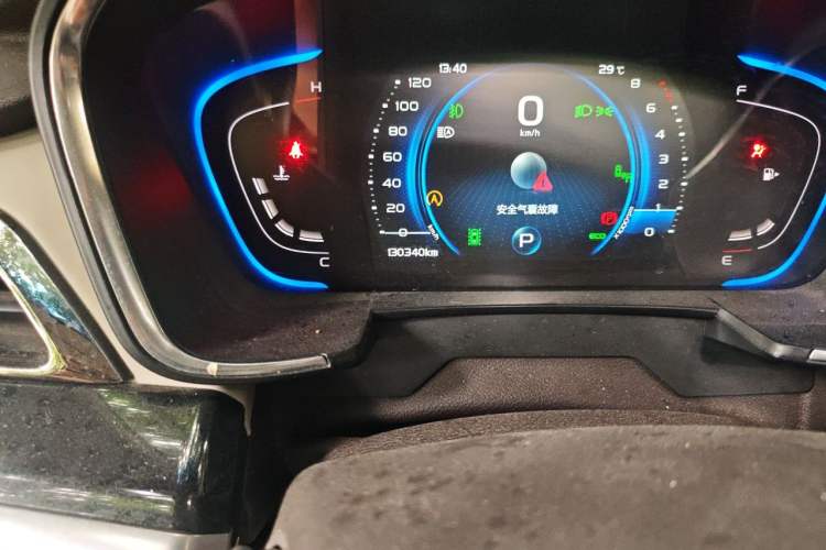 Used Geely Auto Jiajie 2019 1.5TD MHEV DCT Deluxe Edition Odometer Close Up