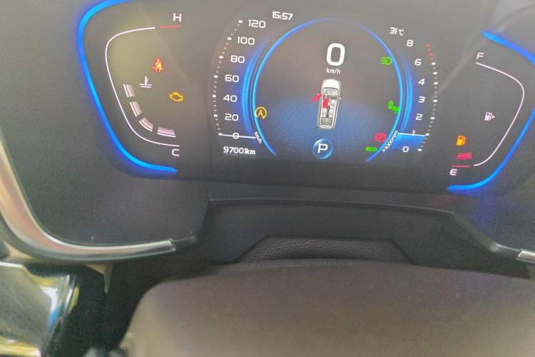 Used Geely Auto Jiajie 2019 1.5TD MHEV DCT Yaoxiang Edition Odometer Close Up