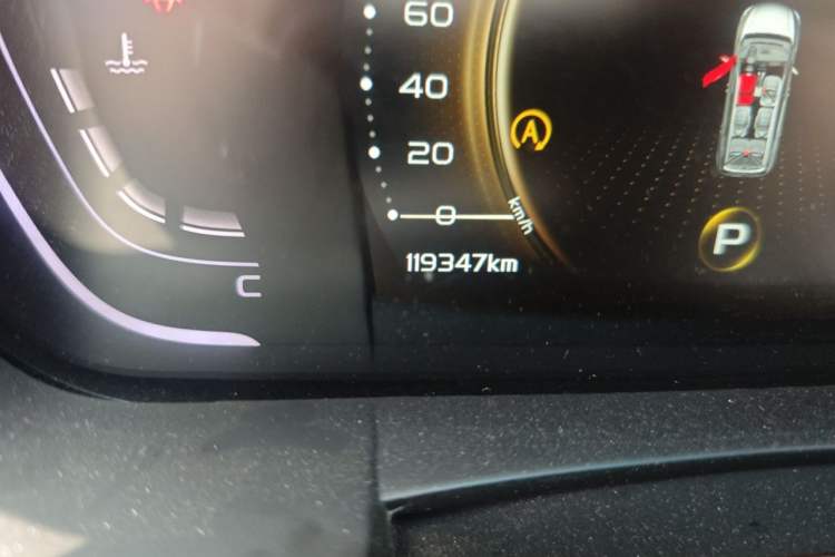 Used Geely Auto Jiajie 2019 1.5TD MHEV DCT Luxury Edition Odometer Close Up