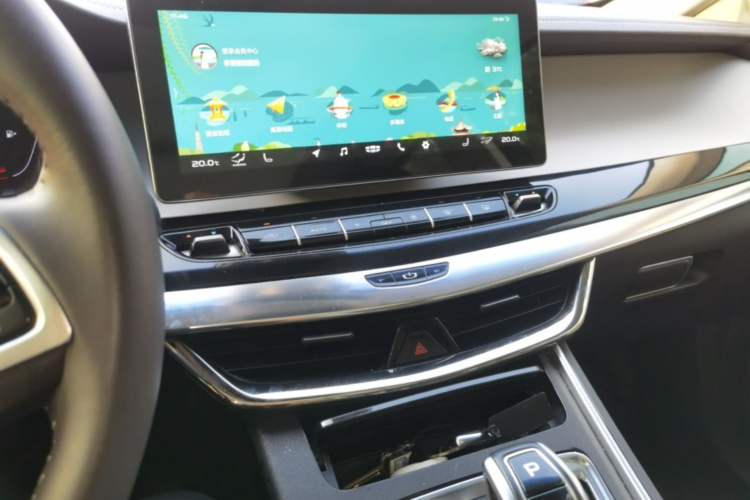 Used Geely Auto Jiajie 2019 1.5TD MHEV DCT Deluxe Edition Audio And AC Panel