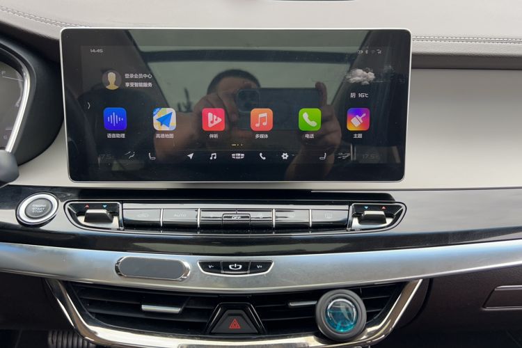 Used Geely Auto Jiajie 2019 1.5TD MHEV DCT Deluxe Edition Audio And AC Panel