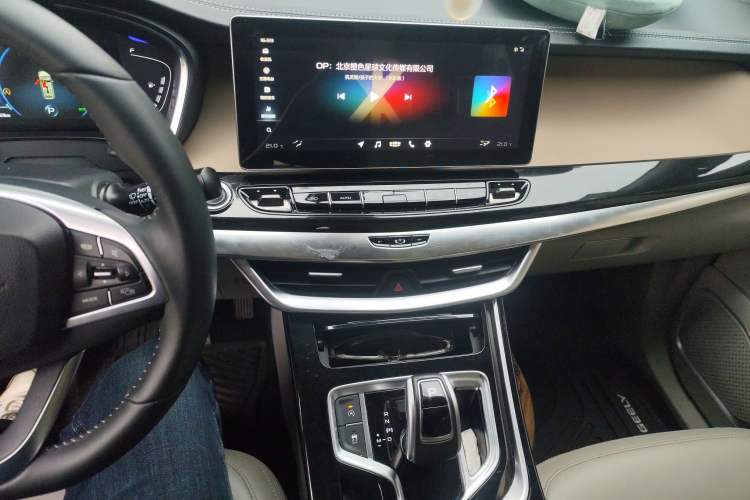 Used Geely Auto Jiajie 2019 1.5TD MHEV DCT Luxury Edition Audio And AC Panel