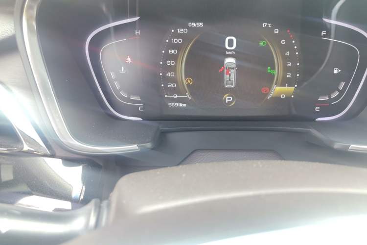 Used Geely Auto Jiajie 2019 1.5TD MHEV DCT Yaoxiang Edition Odometer Close Up