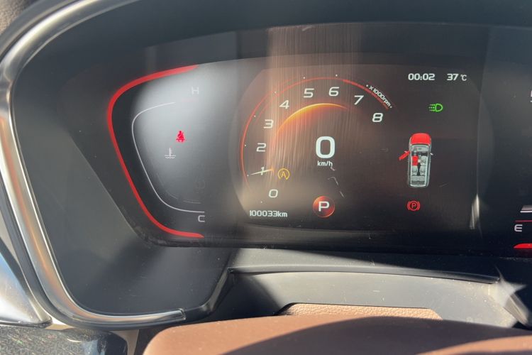 Used Geely Auto Jiajie 2019 1.5TD MHEV DCT Luxury Edition Odometer Close Up