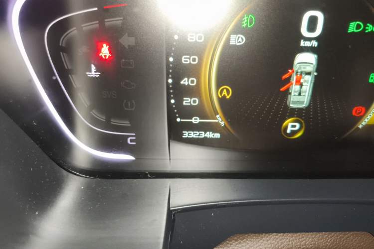 Used Geely Auto Jiajie 2019 1.5TD MHEV DCT Deluxe Edition Odometer Close Up