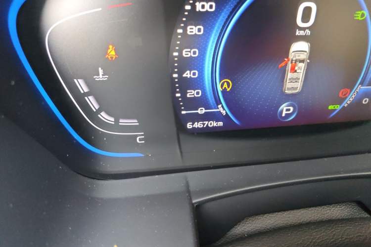 Used Geely Auto Jiajie 2019 1.5TD MHEV DCT Yaoxiang Edition Odometer Close Up
