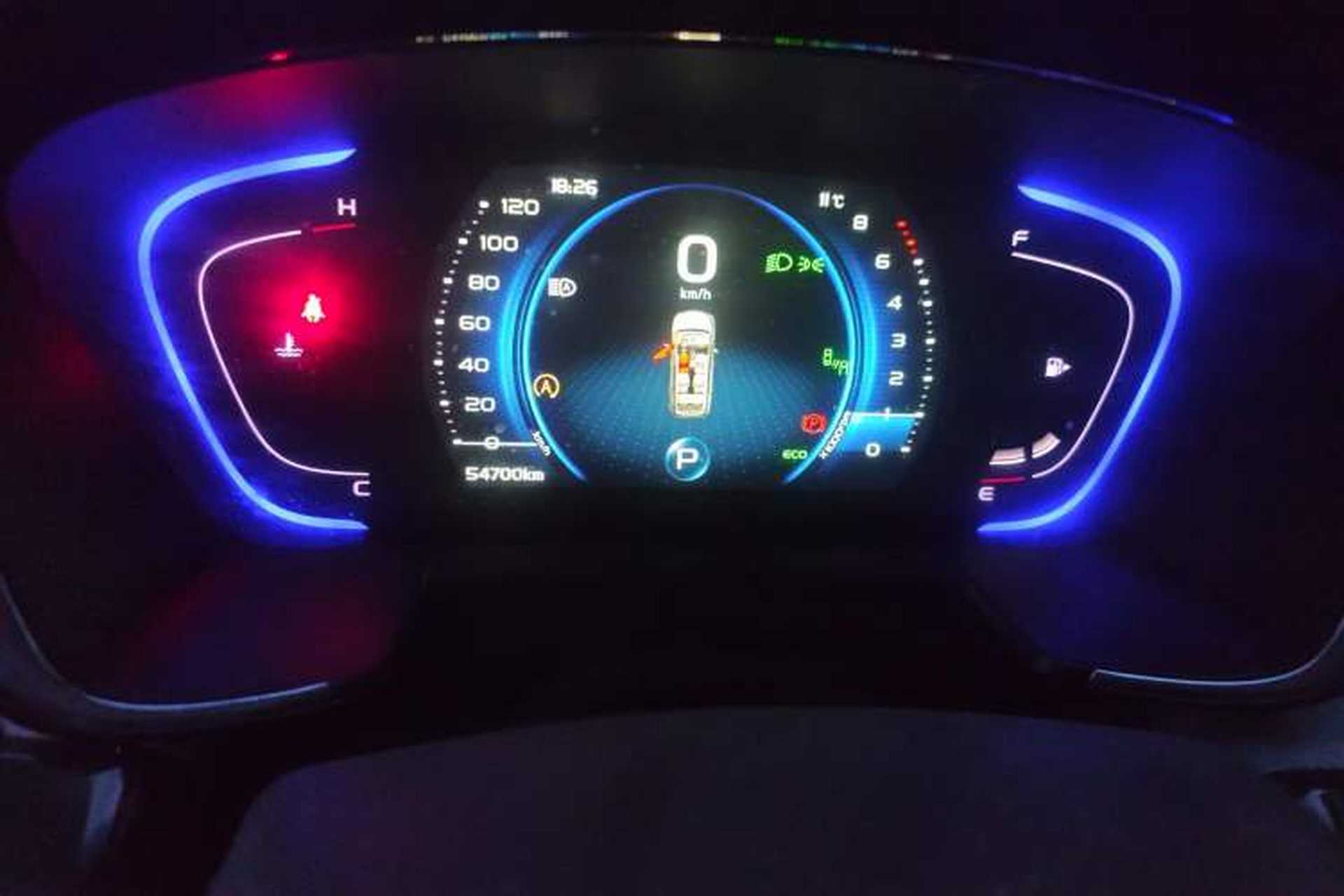Used Geely Auto Jiajie 2019 1.5TD MHEV DCT Deluxe Edition Odometer Close Up
