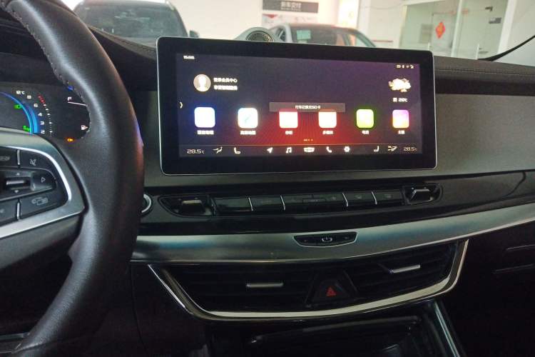 Used Geely Auto Jiajie 2019 1.5TD MHEV DCT Luxury Edition Audio And AC Panel
