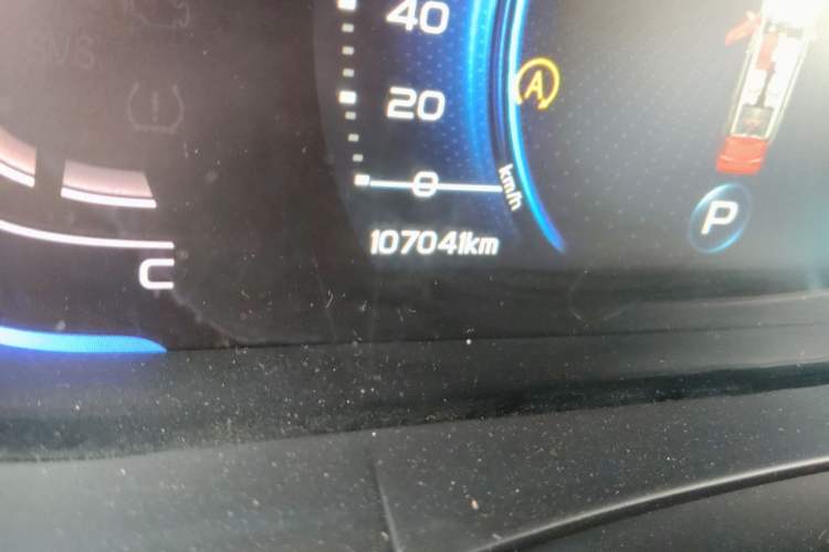 Used Geely Auto Jiajie 2019 1.5TD MHEV DCT Deluxe Edition Odometer Close Up