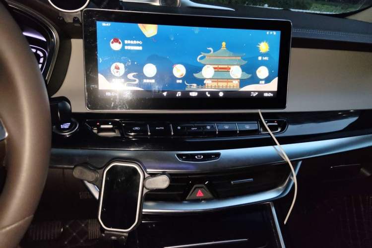 Used Geely Auto Jiajie 2019 1.8TD Automatic Luxury Model Audio And AC Panel