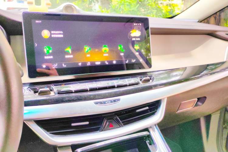 Used Geely Auto Jiajie 2019 1.5TD MHEV DCT Deluxe Edition Audio And AC Panel