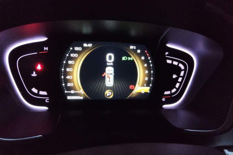 Used Geely Auto Jiajie 2019 1.8TD Automatic Luxury Model Instrument Cluster