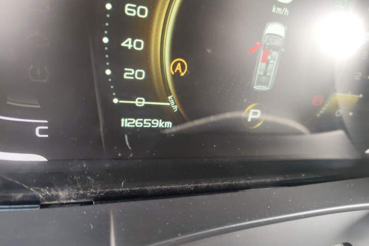 Used Geely Auto Jiajie 2019 1.5TD MHEV DCT Luxury Edition Odometer Close Up