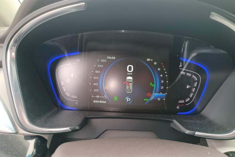 Used Geely Auto Jiajie 2019 1.5TD MHEV DCT Deluxe Edition Odometer Close Up