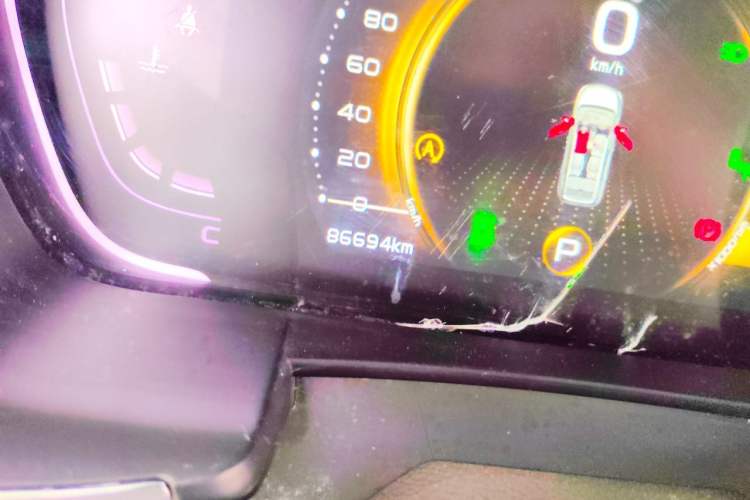 Used Geely Auto Jiajie 2019 1.5TD MHEV DCT Deluxe Edition Odometer Close Up
