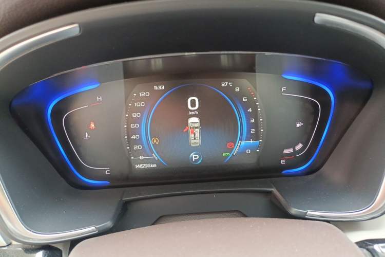 Used Geely Auto Jiajie 2019 1.5TD MHEV DCT Luxury Edition Odometer Close Up
