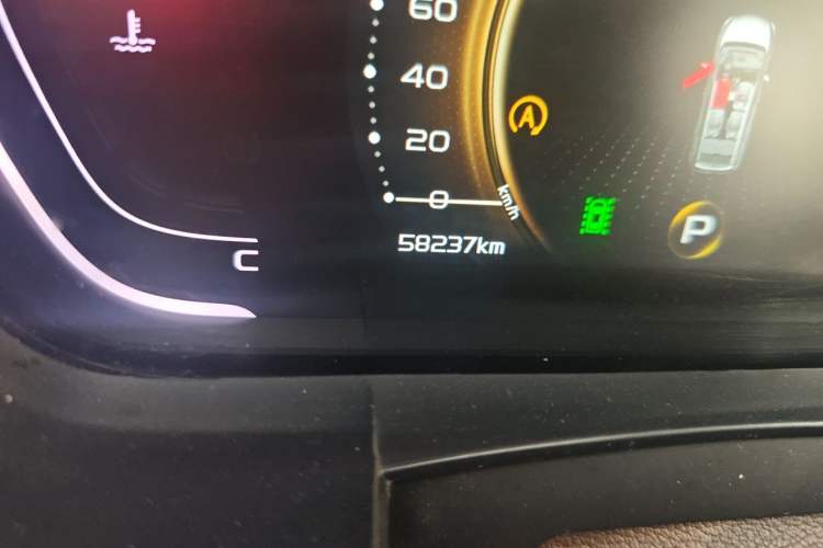 Used Geely Auto Jiajie 2019 1.5TD MHEV DCT Deluxe Edition Odometer Close Up