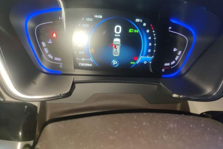 Used Geely Auto Jiajie 2019 1.5TD MHEV DCT Luxury Edition Odometer Close Up