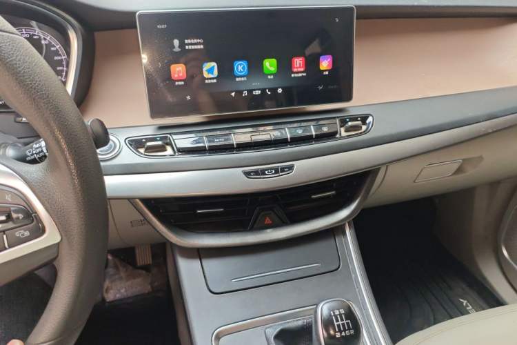 Used Geely Auto Jiajie 2019 1.5TD Manual Comfort Model Audio And AC Panel