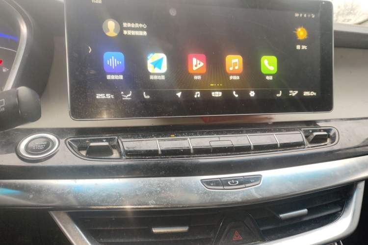 Used Geely Auto Jiajie 2019 1.5TD MHEV DCT Deluxe Edition Audio And AC Panel