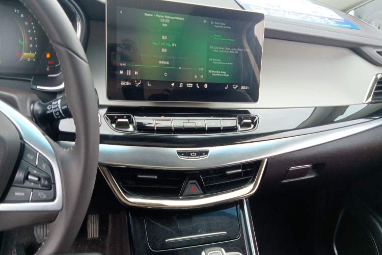 Used Geely Auto Jiajie 2019 1.5TD MHEV DCT Deluxe Edition Audio And AC Panel