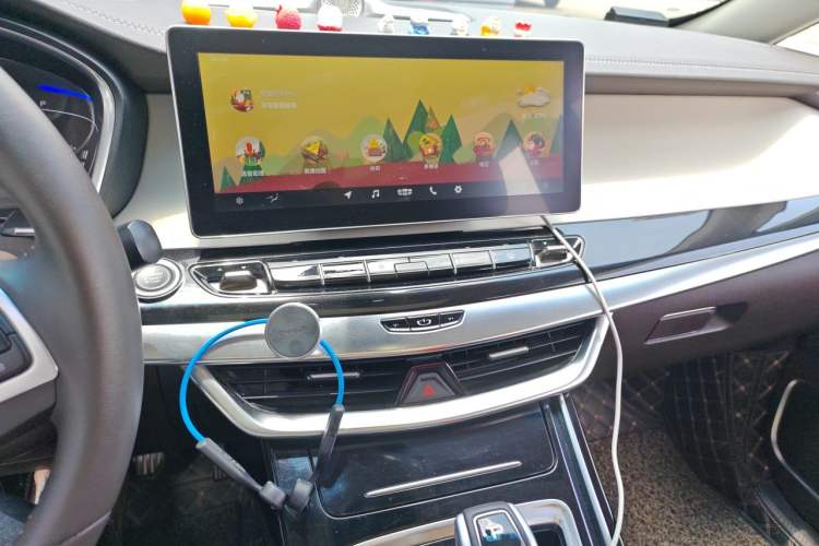 Used Geely Auto Jiajie 2019 1.5TD MHEV DCT Luxury Edition Audio And AC Panel