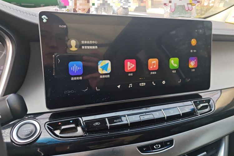 Used Geely Auto Jiajie 2019 1.5TD MHEV DCT Yaoxiang Edition Audio And AC Panel