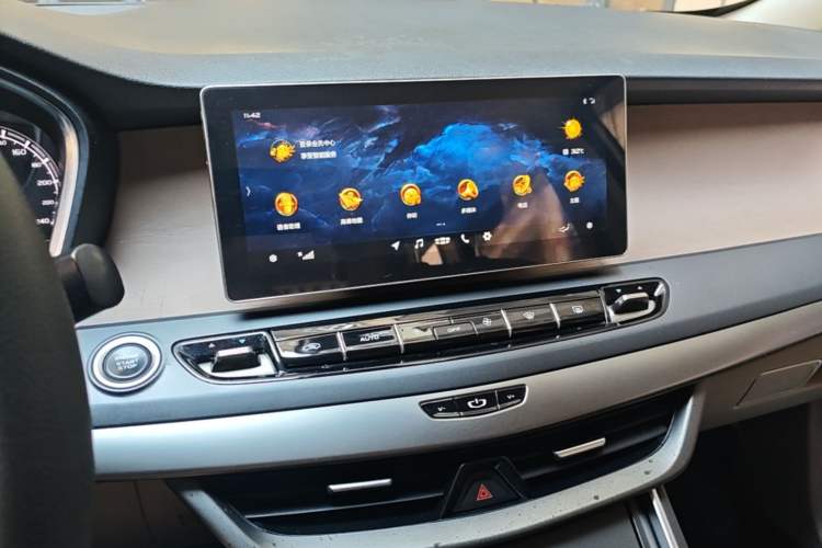 Used Geely Auto Jiajie 2019 1.8TD Automatic Enjoyment Model Audio And AC Panel