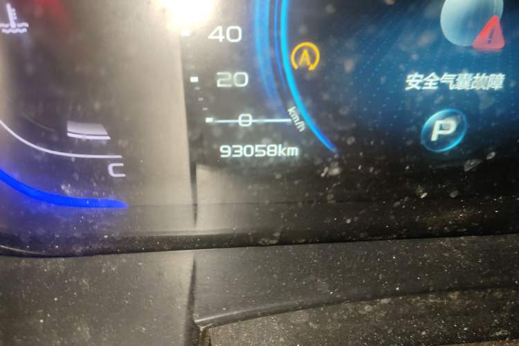 Used Geely Auto Jiajie 2019 1.5TD MHEV DCT Deluxe Edition Odometer Close Up