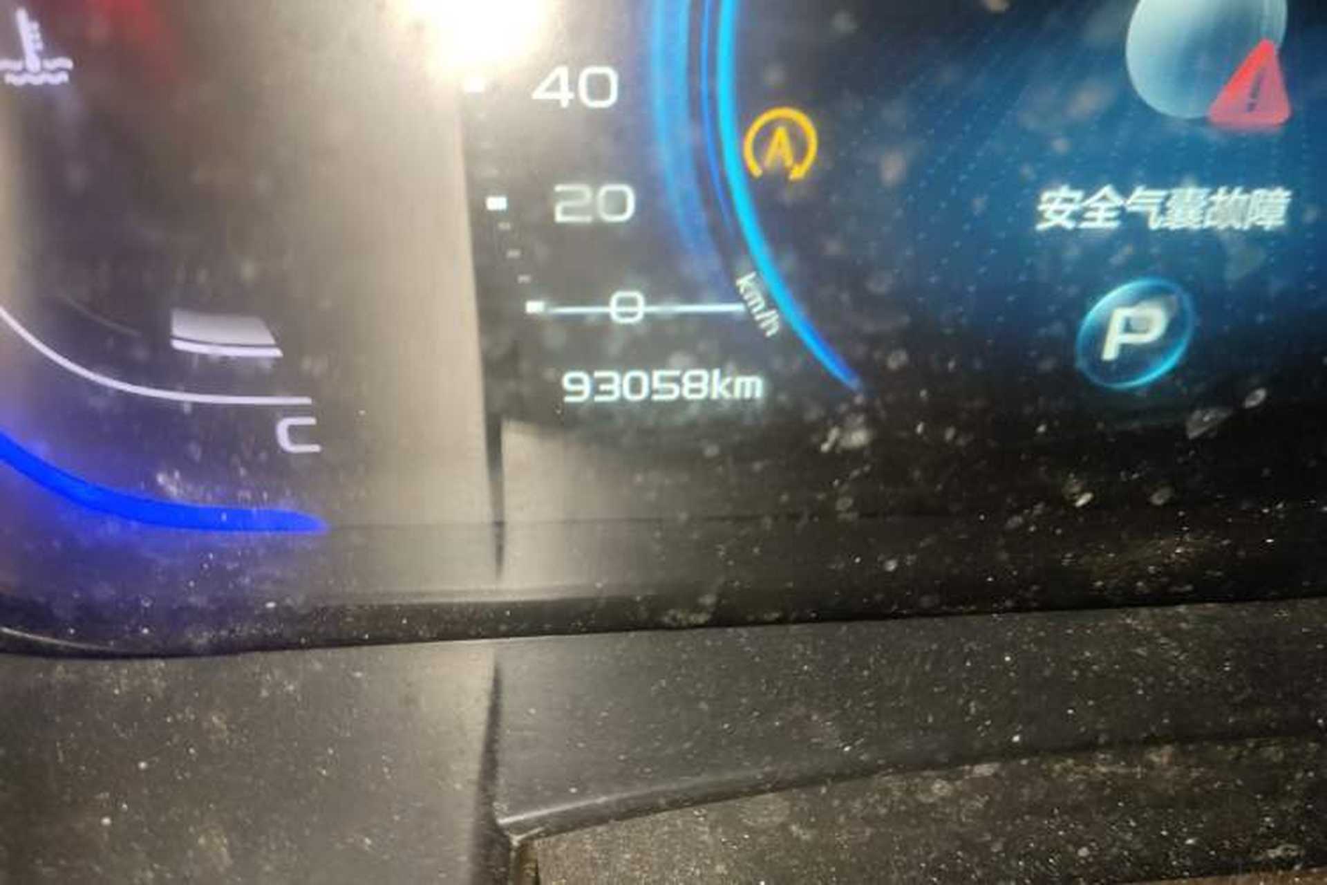 Used Geely Auto Jiajie 2019 1.5TD MHEV DCT Deluxe Edition Odometer Close Up