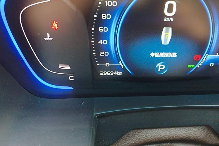 Used Geely Auto Jiajie 2019 1.5TD MHEV DCT Luxury Edition Odometer Close Up