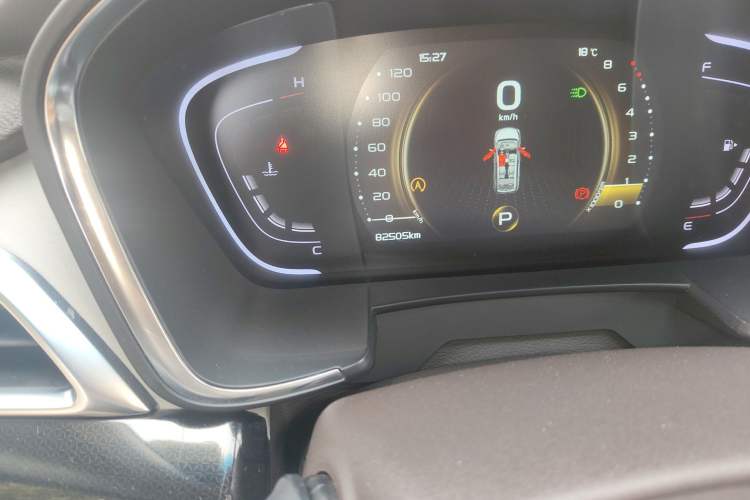Used Geely Auto Jiajie 2019 1.5TD MHEV DCT Luxury Edition Odometer Close Up