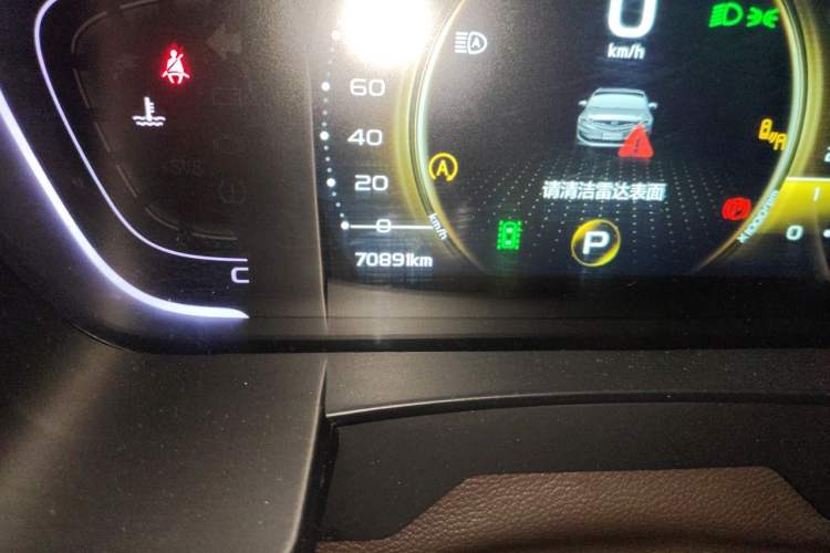 Used Geely Auto Jiajie 2019 1.5TD MHEV DCT Yaoxiang Edition Odometer Close Up