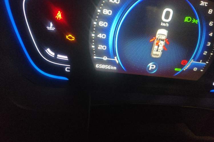 Used Geely Auto Jiajie 2019 1.8TD Automatic Luxury Model Odometer Close Up
