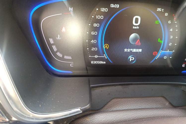 Used Geely Auto Jiajie 2019 1.5TD MHEV DCT Deluxe Edition Odometer Close Up