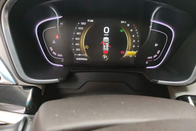 Used Geely Auto Jiajie 2019 1.5TD MHEV DCT Luxury Edition Odometer Close Up
