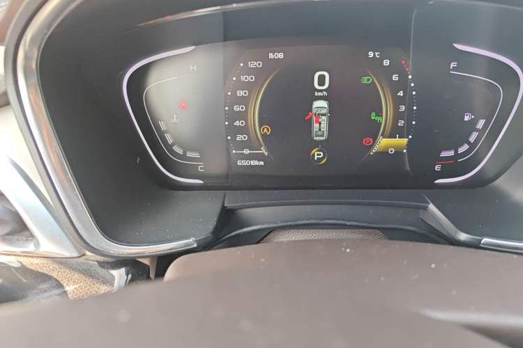 Used Geely Auto Jiajie 2019 1.5TD MHEV DCT Yaoxiang Edition Odometer Close Up